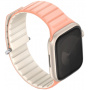 Двустранна каишка UNIQ Revix Evo за Apple Watch 41 мм / 40 мм / 38 мм - розово-кремав