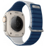 UNIQ Revix Evo двустранна каишка за Apple Watch Ultra 49 мм / 45 мм / 44 мм / 42 мм - синьо-сив