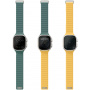 UNIQ Revix Evo двустранна каишка за Apple Watch Ultra 49 мм / 45 мм / 44 мм / 42 мм - петролно-жълто