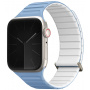 Двустранна каишка UNIQ Revix Evo за Apple Watch 41 мм / 40 мм / 38 мм - синьо-бяло