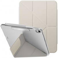 UNIQ Camden Click калъф със стойка оригами и място за Apple Pencil за iPad Air 13" (2024-2026) - бежово
