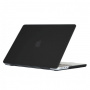 Матово прозрачен кейс за MacBook Air 15" (A2941 / A3114) - черен