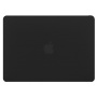 Матово прозрачен кейс за MacBook Air 15" (A2941 / A3114) - черен