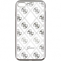 Guess 4G TPU калъф iPhone 7 Plus / 8 Plus - сребърна