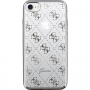 Guess 4G TPU калъф iPhone 7 Plus / 8 Plus - сребърна