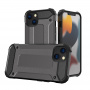 Супер устойчив калъф „Armor“ за iPhone 16 Pro Max - тъмносив