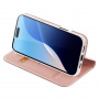 Сгъваем калъф DUX DUCIS Skin Pro за iPhone 16 Pro - розово-златен