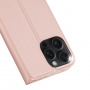 Сгъваем калъф DUX DUCIS Skin Pro за iPhone 16 Pro Max - розово-златен