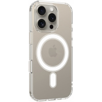 Прозрачен калъф с MagSafe за iPhone 16 Pro - прозрачен
