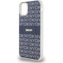 DKNY Repeat Pattern Tonal Stripe калъф с MagSafe за iPhone 11 - тъмносин