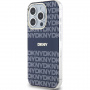 DKNY Repeat Pattern Tonal Stripe калъф с MagSafe за iPhone 13 Pro - тъмносин