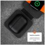 FIXED PodsLeather кожен калъф за AirPods Pro 2 - черен