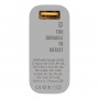 Tactical EDC Brick powerbank от неръждаема стомана с USB-C / USB-A портове - 9 600 mAh - сребрист