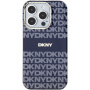 DKNY Repeat Pattern Tonal Stripe калъф с MagSafe за iPhone 13 Pro Max - тъмносин