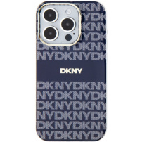 DKNY Repeat Pattern Tonal Stripe калъф с MagSafe за iPhone 13 Pro Max - тъмносин