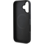 Guess 4G Big Love Logo Cover с MagSafe за iPhone 16 - Сив