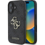 Guess 4G Metal Logo cover за iPhone 16 Plus - сив