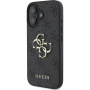 Guess 4G Metal Logo cover за iPhone 16 Plus - сив