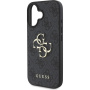 Guess 4G Metal Logo cover за iPhone 16 Plus - сив