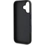 Guess 4G Metal Logo cover за iPhone 16 Plus - сив