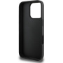 Karl Lagerfeld Fixed Glitter Metal Ikonik glitter cover за iPhone 16 Pro Max - черен