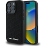 Karl Lagerfeld Калъф Quilted Pattern за iPhone 16 Pro - черен