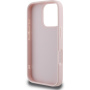 Guess Ватиран калъф за iPhone 16 Pro - розов