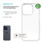 FIXED Рециклиран калъф ReStory Anti-UV за iPhone 16 Pro - прозрачен