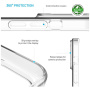 FIXED Рециклиран калъф ReStory Anti-UV за iPhone 16 Pro - прозрачен