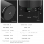 Безжичен Bluetooth стерио високоговорител с 2000мАч батерия батерия и 32 GB слот за карта с памет - сив
