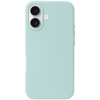 Силиконов калъф за iPhone 16 - ментолов