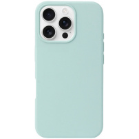 Силиконов калъф за iPhone 16 Pro Max - ментолов