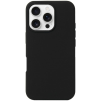 Силиконов калъф с MagSafe за iPhone 16 Pro - черен