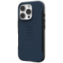 UAG Civilian Rugged Cover с MagSafe за iPhone 16 Pro - тъмно син