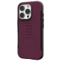 UAG Civilian Rugged Cover с MagSafe за iPhone 16 Pro Max - бордо