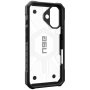 UAG Pathfinder Extreme Tough Cover с MagSafe за iPhone 16 - Прозрачен