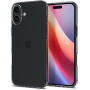 Spigen Прозрачен капак Crystal Flex за iPhone 16 - сив