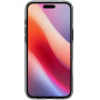 Spigen Прозрачен капак Crystal Flex за iPhone 16 - сив