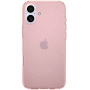 Spigen Liquid Crystal Glitter glitter cover за iPhone 16 - розов