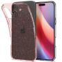 Spigen Liquid Crystal Glitter glitter cover за iPhone 16 - розов