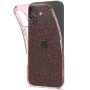 Spigen Liquid Crystal Glitter glitter cover за iPhone 16 - розов