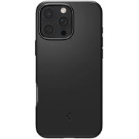 Spigen Ултратънък капак Thin Fit с MagSafe за iPhone 16 Pro - черен