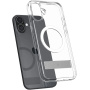 Spigen Ultra Hybrid S Transparent Cover със стойка и MagSafe за iPhone 16 - Clear