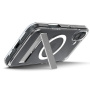 Spigen Ultra Hybrid S Transparent Cover със стойка и MagSafe за iPhone 16 - Clear