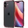 Spigen Прозрачен капак Ultra Hybrid за iPhone 16 - розов
