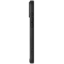 Spigen Ultra Hybrid матов прозрачен калъф с цветна рамка за iPhone 16 Plus - черен