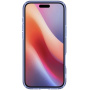 Spigen Ultra Hybrid прозрачен калъф с цветна рамка за iPhone 16 Plus - син