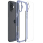 Spigen Ultra Hybrid прозрачен калъф с цветна рамка за iPhone 16 Plus - син