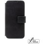 FIXED Кожен флип калъф ProFit за iPhone 16 Pro Max - черен