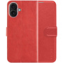 FIXED Калъф Opus flip case за iPhone 16 Plus - червен